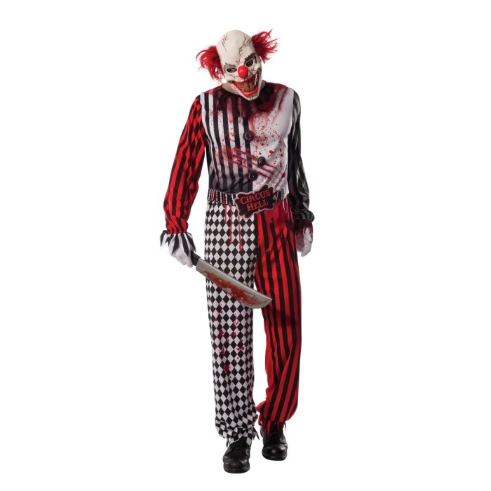 Diy creepy clown costume