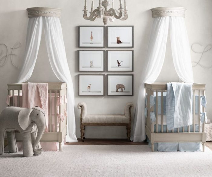 Twin nursery decor ideas