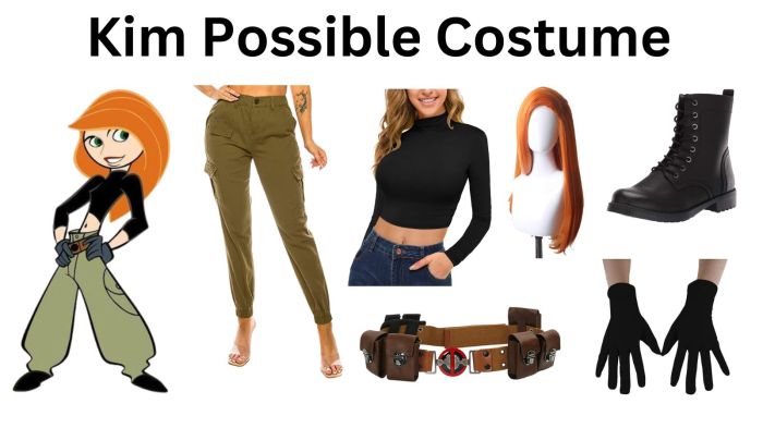 Diy kim possible costume