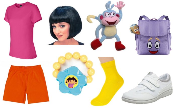 Dora the explorer costume diy