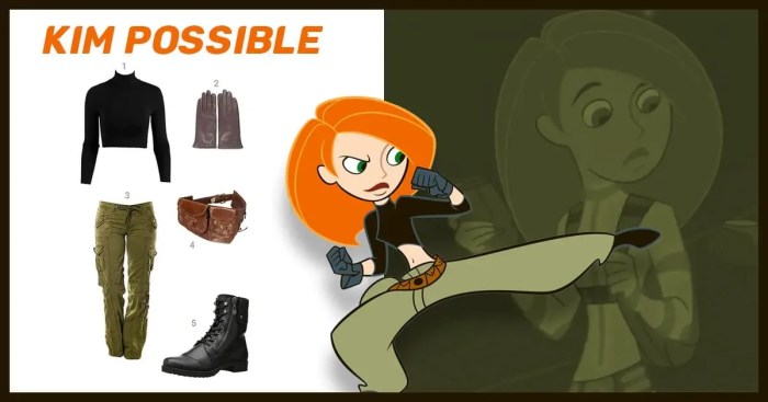 Diy kim possible costume