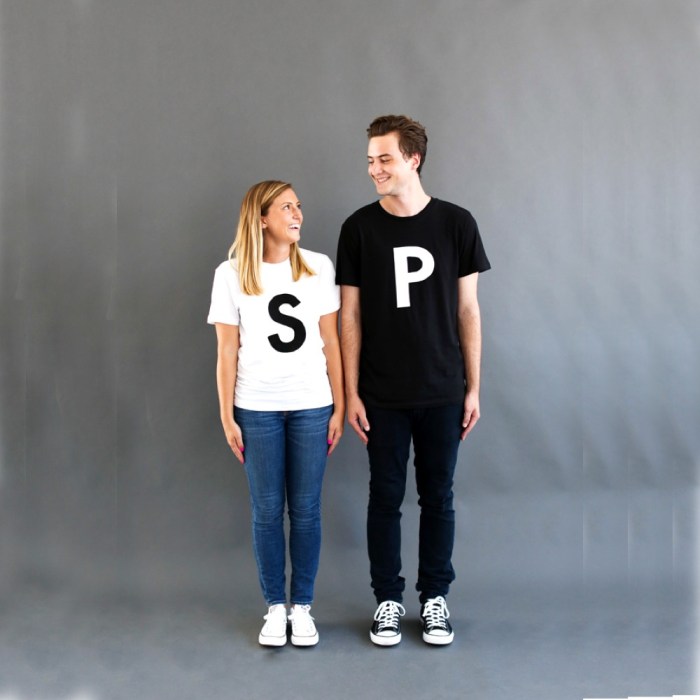 Salt and pepper costumes diy